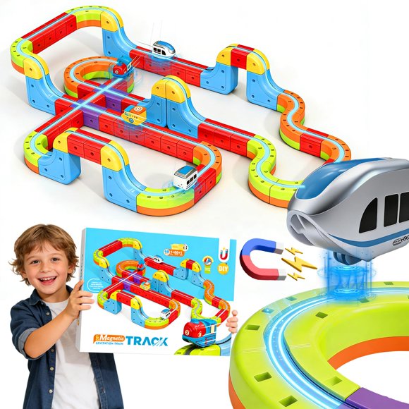 Set de Tren HEXIMANX Cubo Infinito Magnético 3D 68 Piezas