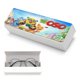 thumbnail image 5 of Oso Agente Especial Estuche Rígido para Gafas de Cuero PU Protector con Forro de Felpa Premium Suave para Hombres y Mujeres, 5 of 6