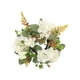 thumbnail image 1 of Guirnalda De Velas Navideñas, Adorno Decorativo Para Mesa Festiva, Corona Artificial Blanca, 1 of 3