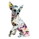 thumbnail image 2 of Estatua Chihuahua Graffiti Multicolor, 2 of 3