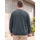 thumbnail image 3 of INSPIRE CHIC Sudadera para Hombre Grande y Alta de Manga Larga 3XL Gris Oscuro, 3 of 5