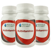 Multivitaminico Pranalab 90 Cápsulas Pack 3 Frascos