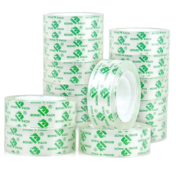 Cinta BOMEI PACK 14 rollos 18 mm x 25,4 m Transparente de recambio