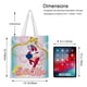 thumbnail image 5 of Sailor Moon Bolso de tela con estampado de lienzo para mujer, bolsa de compras reutilizable y estética, con cremallera interior, regalo para mujer,38*45cm., 5 of 6