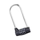 thumbnail image 1 of Cerradura De Combinación De 4 Dígitos Cerradura De Seguridad Para Exteriores Cerradura De Contraseña Para Caja De Herramientas Gate Black, 1 of 4