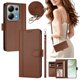 thumbnail image 2 of Funda Billetera Delgada para Xiaomi POCO M6 Pro 4G, Cuero Sintético, Marrón, 2 of 6