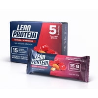 Barras Lean Protein 15 Gr Proteina Berries Almendra