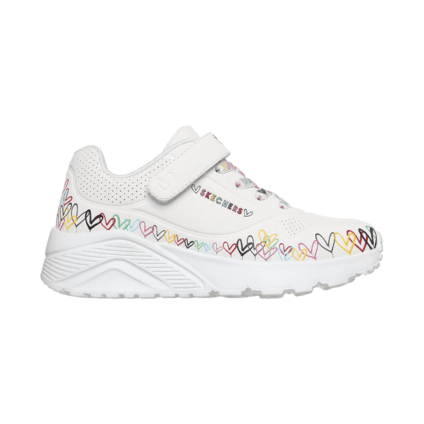 ZAPATILLAS URBANAS SKECHERS UNO LITE INFANTIL | 314091L-WMLT - Talla 32