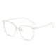 thumbnail image 1 of Gafas cuadradas de luz azul para hombres y mujeres, gafas para computadora con bloqueo UV, gafas con lentes transparentes, 1 of 5