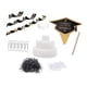 thumbnail image 5 of Soporte Para Pastel De 3 Niveles Con Forma De Dinero De Graduación, Decoración Para Fiesta De Graduación De Halloween, Color Negro, 5 of 5