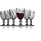 thumbnail image 3 of Copa de Vino de Vidrio con Relieve – Set de 6 Unidades Color Humo, 3 of 4