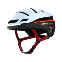 Casco Inteligente Para Bicicleta O Scooter Livall Blanco M