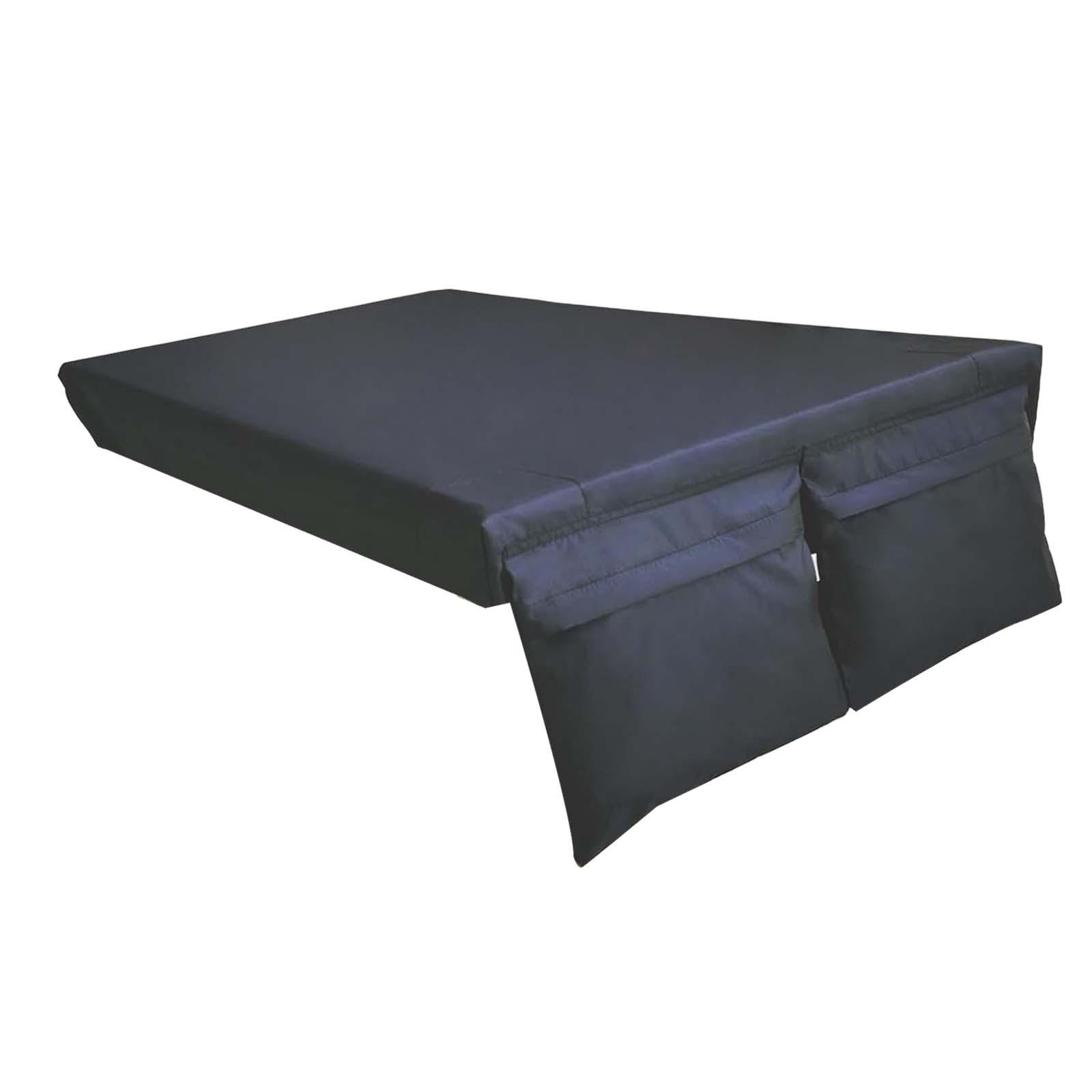 Magideal - Cubierta Protectora Para Cornhole, Diseño Con Cordón, Tamaño Regulable De 49 ""X 25"", Almacenamiento Con Bolsillos, Protección Oxford A Prueba De Polvo