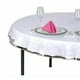 thumbnail image 1 of Protector mantel redondo 180 transparente, 1 of 3