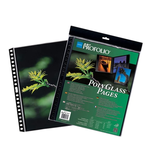 Hojas de Recambio Darice ProFolio PolyGlass 36x43 cm Paquete de 10