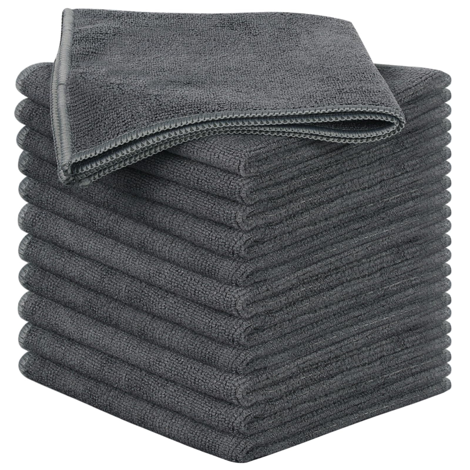 Paño De Limpieza Sinland De Microfibra Superabsorbente, 30 X 30 Cm, Paquete De 12