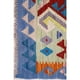 thumbnail image 3 of Alfombra 124x79 Cm Artesanal Kilim Vegi, 3 of 3