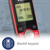 Vtech Cs6919-16 Dect 6.0 Teléfono Inalámbrico Con Identificador De Llamadas - Rojo Vtech Vtech