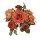 thumbnail image 5 of Ramo De Flores Artificiales Ramo De Novia Flor Falsa Boda Novia Ramo Naranja, 5 of 5