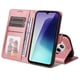 thumbnail image 5 of Funda Billetera para Xiaomi Redmi 14C 4G con Porta Tarjetas y Soporte Ajustable Rosa, 5 of 5