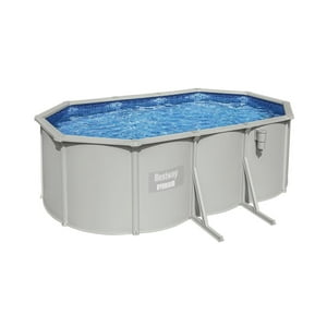 Piscina Bestway Ovalada Hydrium Filtro+Acces 6.10X3.60X1.20M Gris Tamano Unico