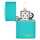 thumbnail image 3 of Encendedor Zippo Lighter Flat Turquoise Logo Turquesa, 3 of 6