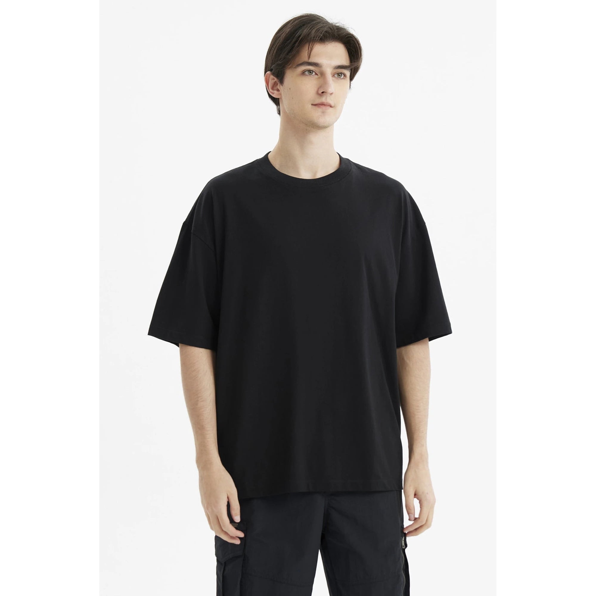 Fashionspark - Polera Hombre Oversize Negro - Xii