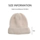 thumbnail image 2 of Gorros de lana de chenilla para hombre y mujer, gruesos, de invierno, cálidos, de color liso y con paneles ligeros., 2 of 5