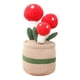 thumbnail image 5 of Plantas En Macetas Peluches Rellenos Mu?eca Suave Decoración Para El Hogar Seta Roja, 5 of 5