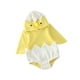 thumbnail image 2 of Mameluco Con Capucha Para Bebé, Unisex, Juego De Rol Para Recién Nacido, Disfraz De Pollo De Halloween Para Bebé, 70 Cm, 2 of 3