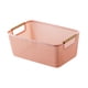 thumbnail image 4 of Cesta De Almacenamiento Reutilizable Decorativa Multiusos Para Ba?o, Cocina, Exterior, Rosa M, 4 of 5