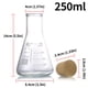 thumbnail image 2 of Set de termos Erlenmeyer de vidrio Young4us (250 ml, 150 ml y 50 ml), 2 of 7