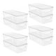thumbnail image 1 of Contenedores de almacenamiento Vtopmart transparentes, 8 unidades, para nevera y despensa, 1 of 3