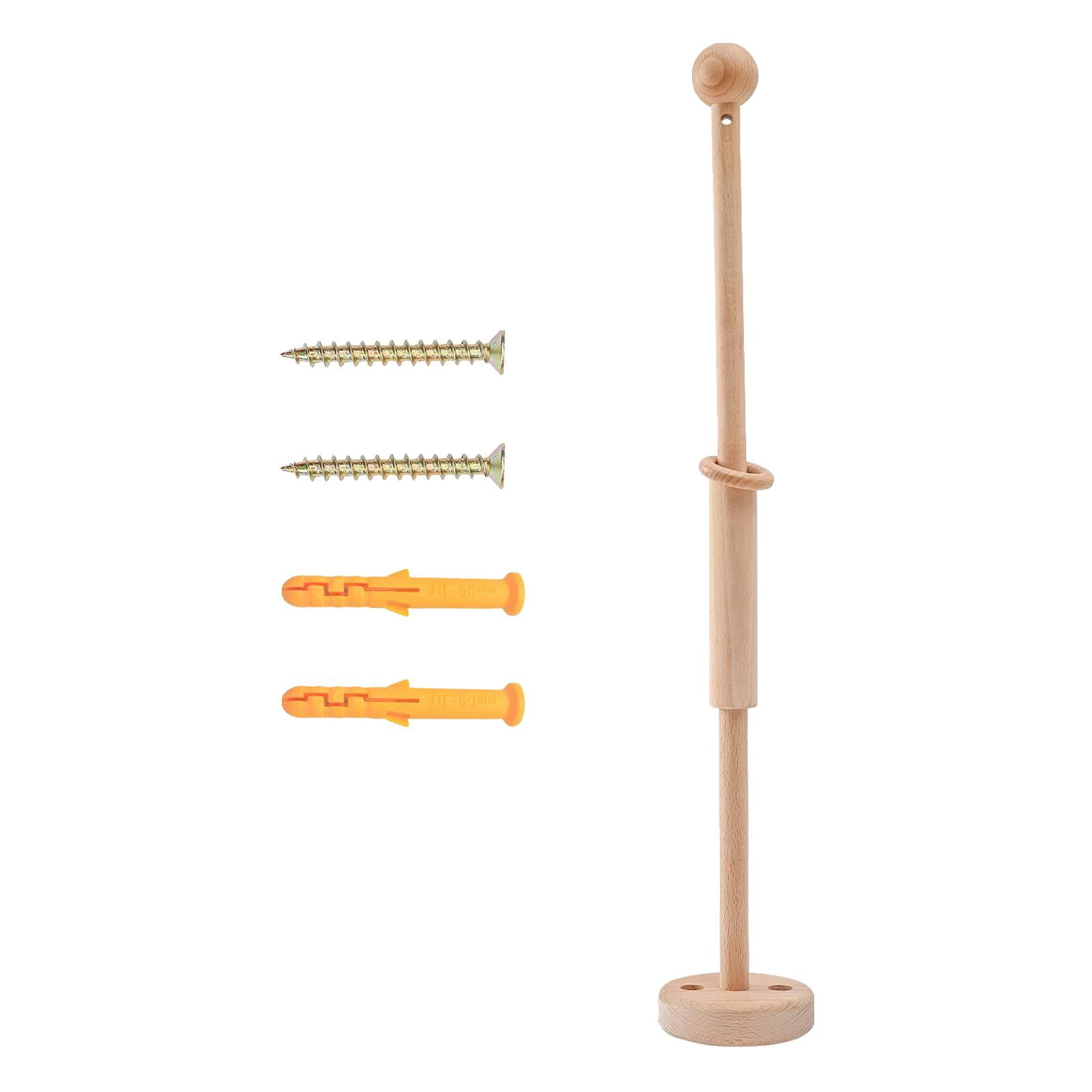 Bothyi - Soporte Para Campana De Cama, Soporte De Brazo Ajustable Para Colgar De Madera Para Dormitorio, Cama De Cuna, Soporte De Pared Mejorado