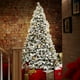 thumbnail image 3 of Árbol de Navidad Casafield, pino cubierto de nieve, 6 pies con soporte, 3 of 3