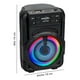thumbnail image 5 of Mini Parlante Radio Bluetooth Luz Rgb Led Portatil Recargable multicolor, 5 of 6