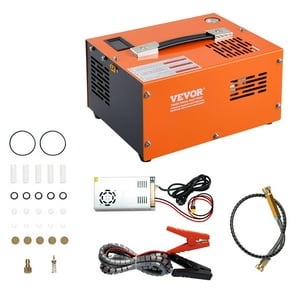 Compresor De Aire Pcp Vevor 4500 Psi 12 V Dc/110 V Ac Con Adaptador