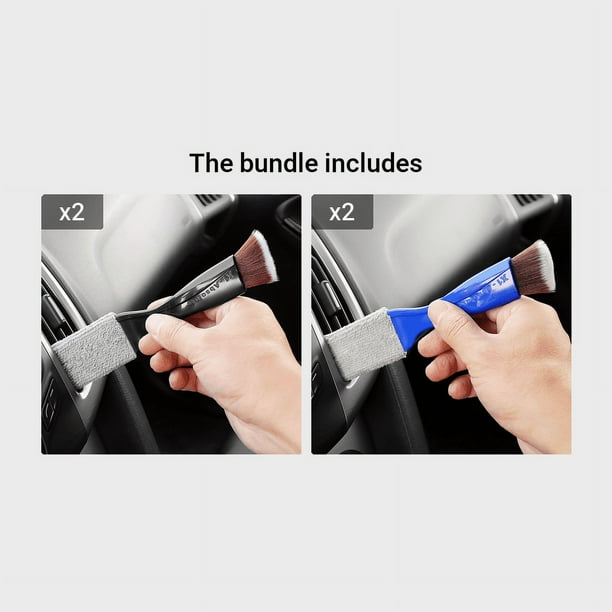Effortlessly Clean Your Car's Air Conditioner and Interior with Our Soft Brush - Perfect for Kids and Travel!