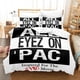 thumbnail image 1 of 2 PAC Bedding Set Single Twin Full Queen King Size Bed Set Aldult Kid Bedroom Duvetcover Sets Tupac Amaru Shakur bed sheet set Bed Sheets, 1 of 5