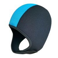 Ioensy - Capucha Para Buceo, Gorro De Neopreno De 3Mm, Capucha Para Traje De Neopreno Para Kayak, Canoa, Deportes Acuáticos, Negro, Lago, Azul