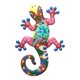 thumbnail image 3 of Metal Hang Gecko Decoración De Pared Lagarto Para El Hogar Jardín Patio Decoración De Cerca Rojo, 3 of 5