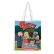 thumbnail image 1 of American Dad Bolso de tela con estampado de lienzo para mujer, bolsa de compras reutilizable y estética, con cremallera interior, regalo para mujer,38*45cm., 1 of 6