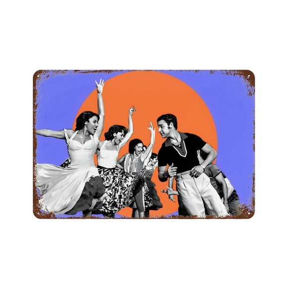 Cartel Metálico West Side Story Desmarcar 30x40 cm