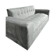 thumbnail image 2 of Sofa Dos Cuerpos Gris Felpa, 2 of 3