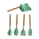 thumbnail image 3 of Juego De Utensilios De Cocina Para Casa De Muñecas, Accesorios Ricos, Adorno Para Casa De Muñecas 1:6, Verde Claro, 3 of 5