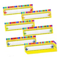 Bothyi - Placas De Identificación Para El Aula Con Puntos De Pegamento Etiquetas De Identificación Para Estudiantes De Office Party