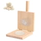 thumbnail image 2 of Prensa de Tortilla de Madera Natural Rectangular con Asa, 2 of 6