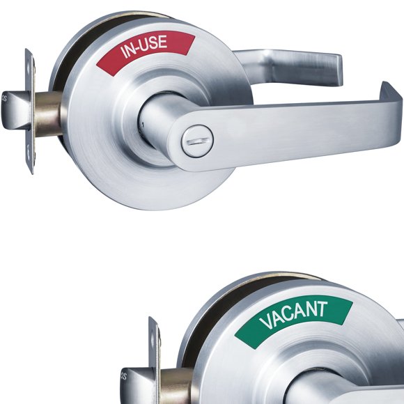 Indicador de baño con mango de privacidad Lock VacantSpace VS-01