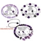 thumbnail image 2 of Amethyst Body-Purifying Bracelets for Yoga, Stress Relief, and Weight Loss - Natural and Healing for Men and Women, 2 of 4