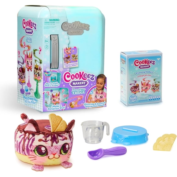 Peluche Interactivo Cookeez Makery Freezy Cakez Aromático